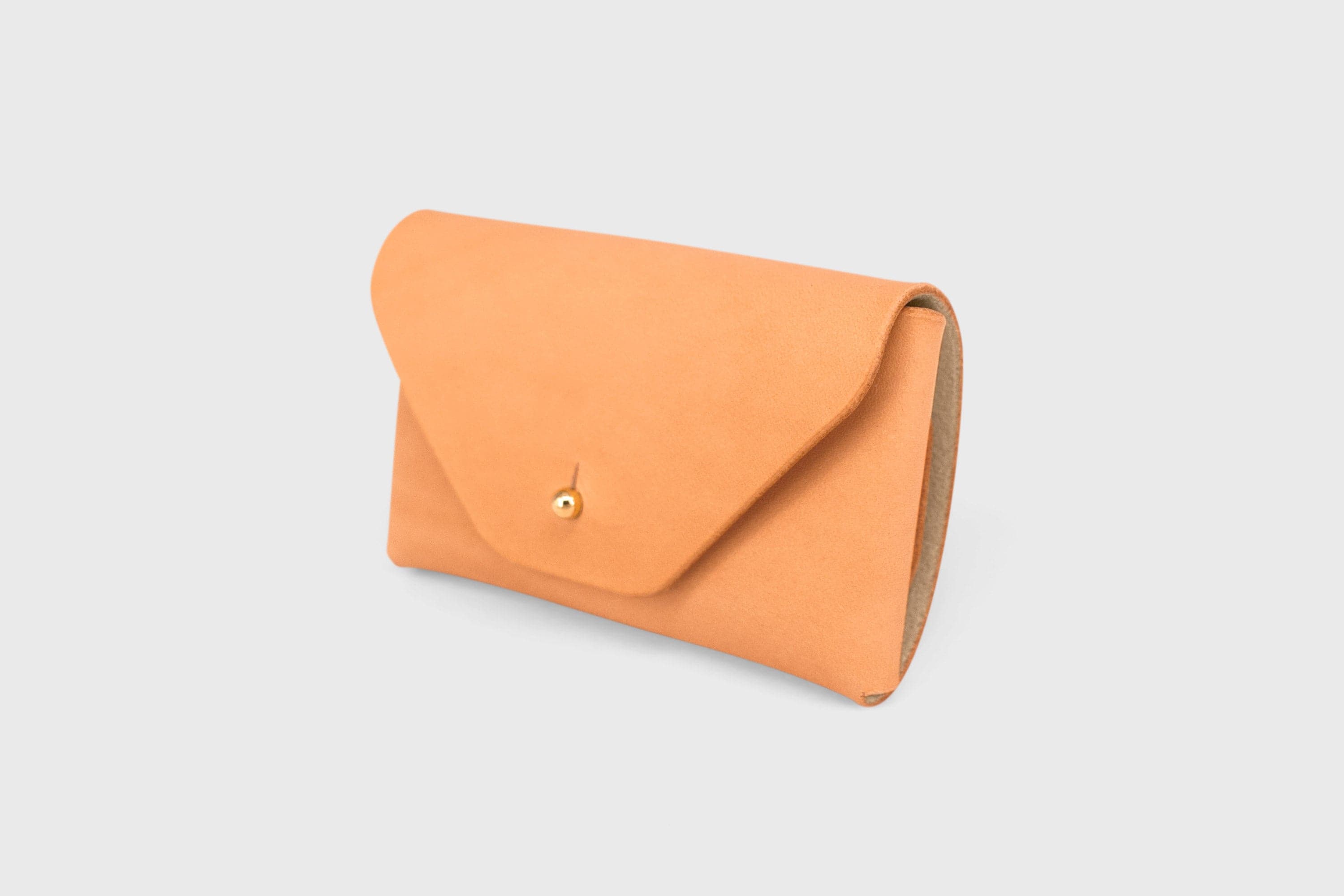 Mini Wallet Origami Leather Brown Vachetta Designed By Manuel Dreesmann Atelier Madre Barcelona