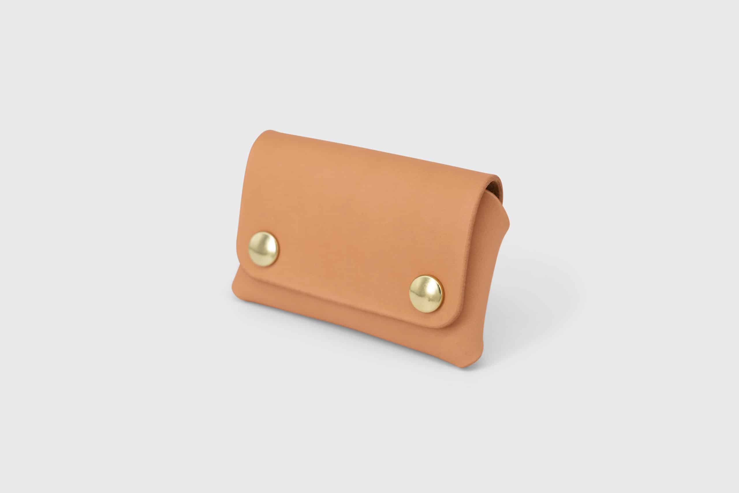 Soft leather business card holder