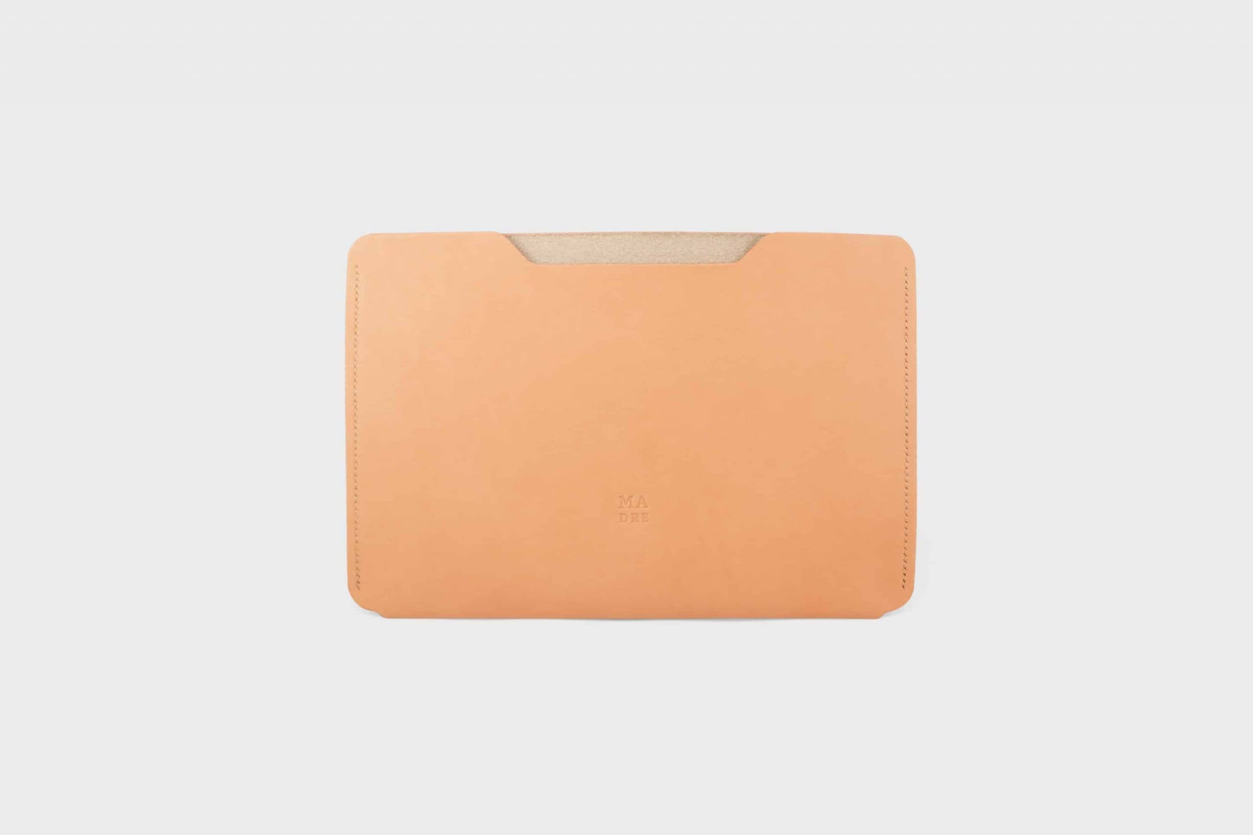 Leather sleeve for iPad