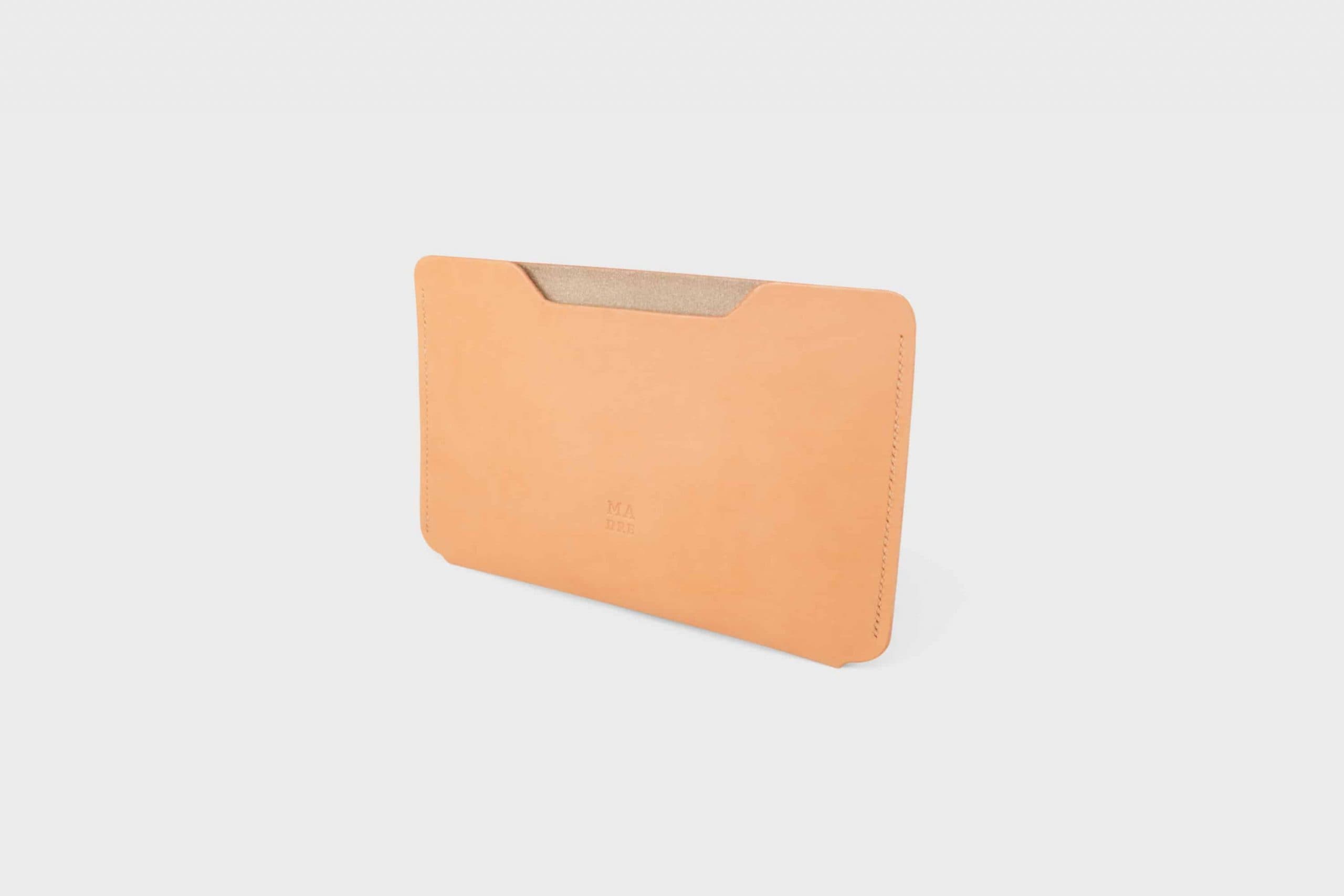 Sleeve for iPad Mini 6th Generation 2021 in Brown Leather