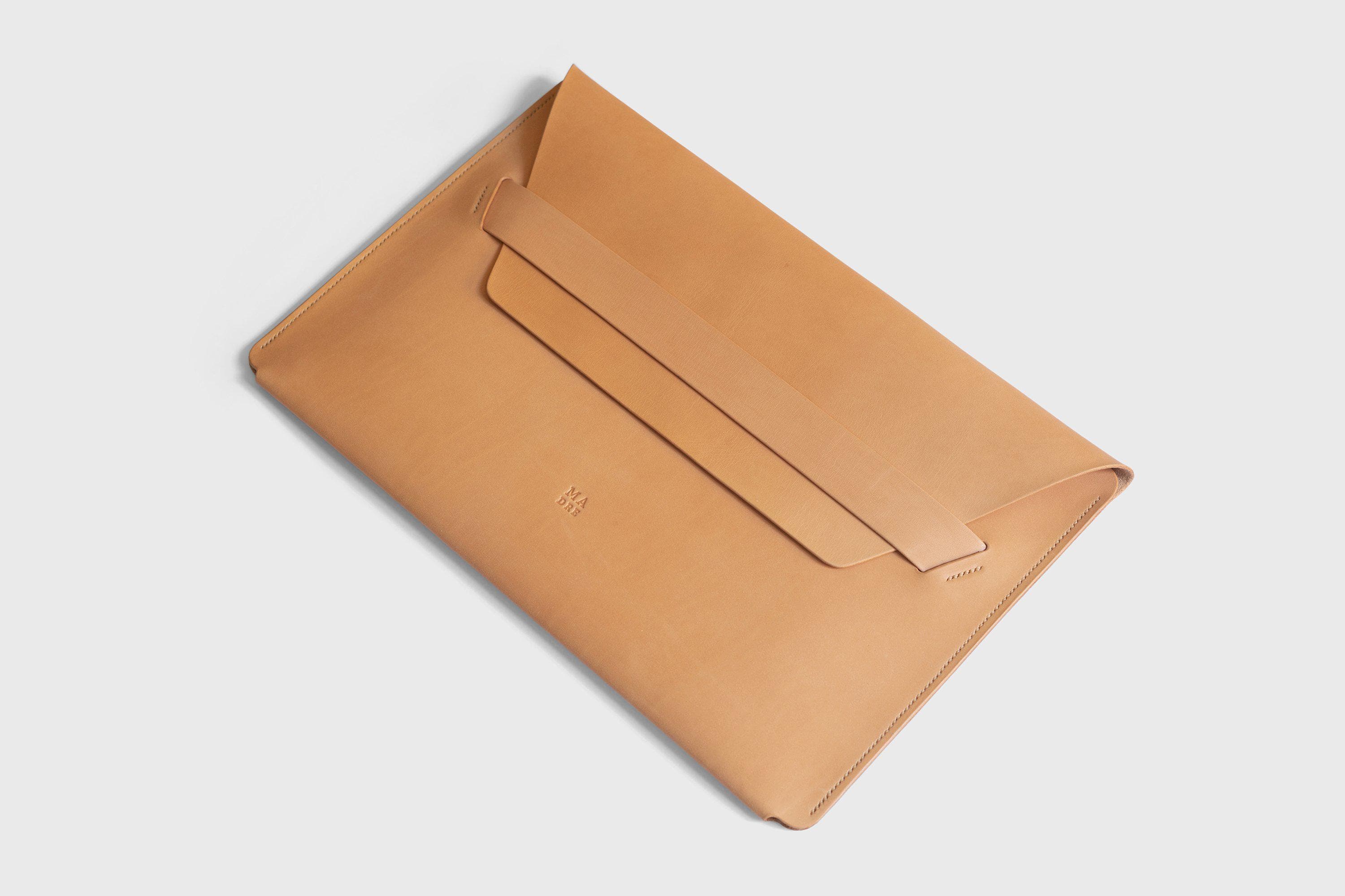 Leather Sleeve for MacBook Pro 15 inch Brown-Manuel-dreesmann