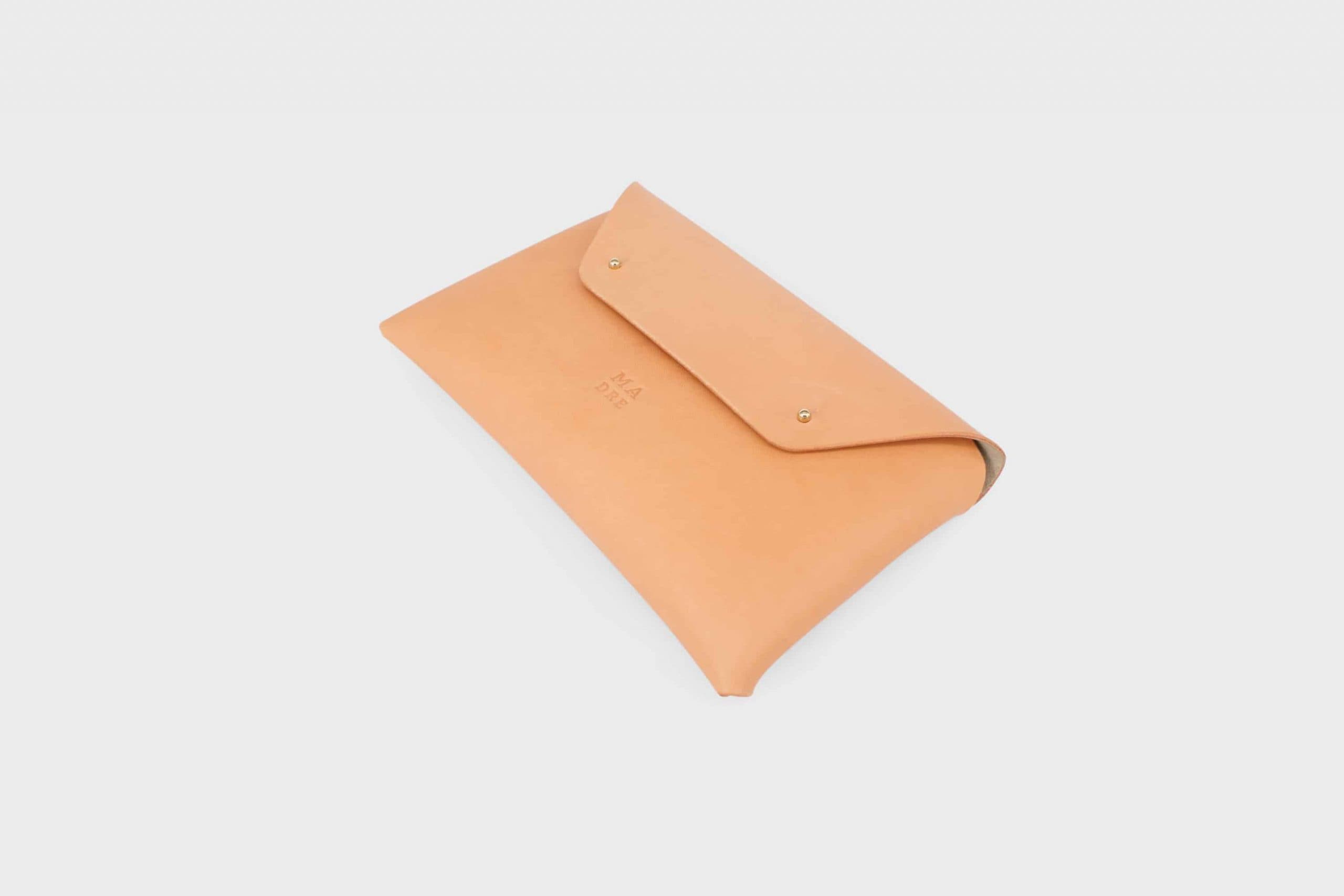 Small leather envelop clutch
